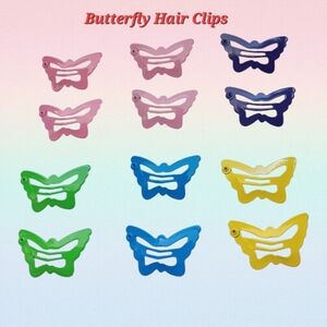 Butterfly Hair Clips